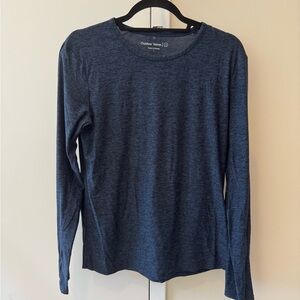 Outdoor Voices CloudKnit Navy Long Sleeve Shirt